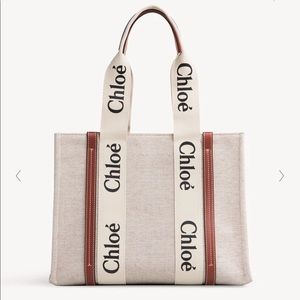 Chloe medium woody bag
